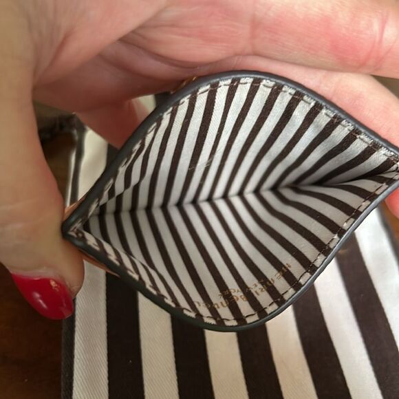 Henri Bendel Card Case with Charm Letter K NWT - Picture 4 of 8
